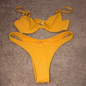 Yellow Abercrombie Bikini